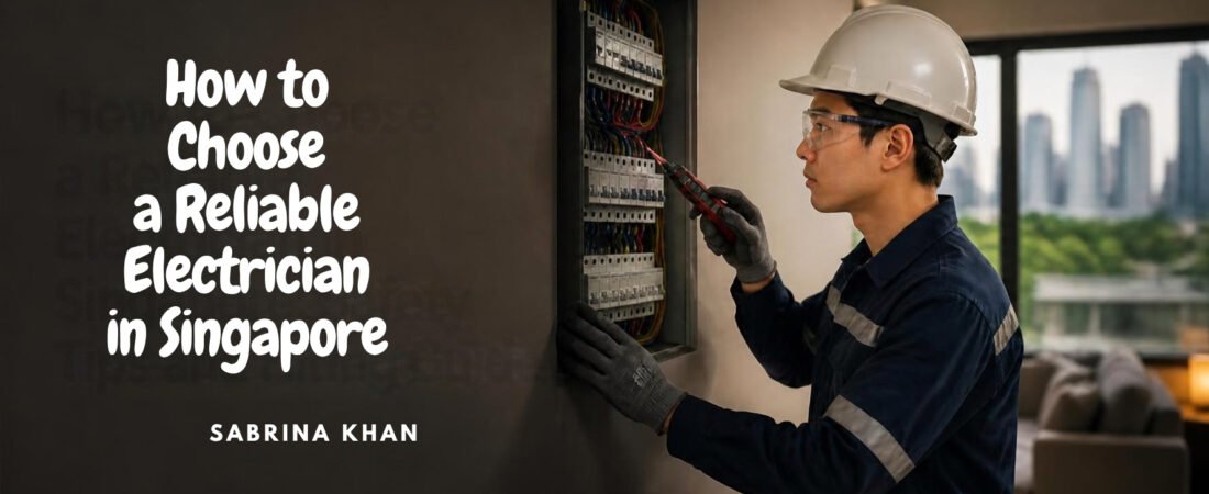 How to Choose a Reliable Electrician in Singapore