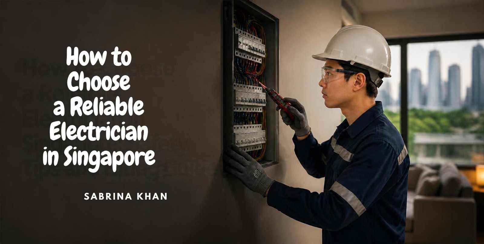 How to Choose a Reliable Electrician in Singapore